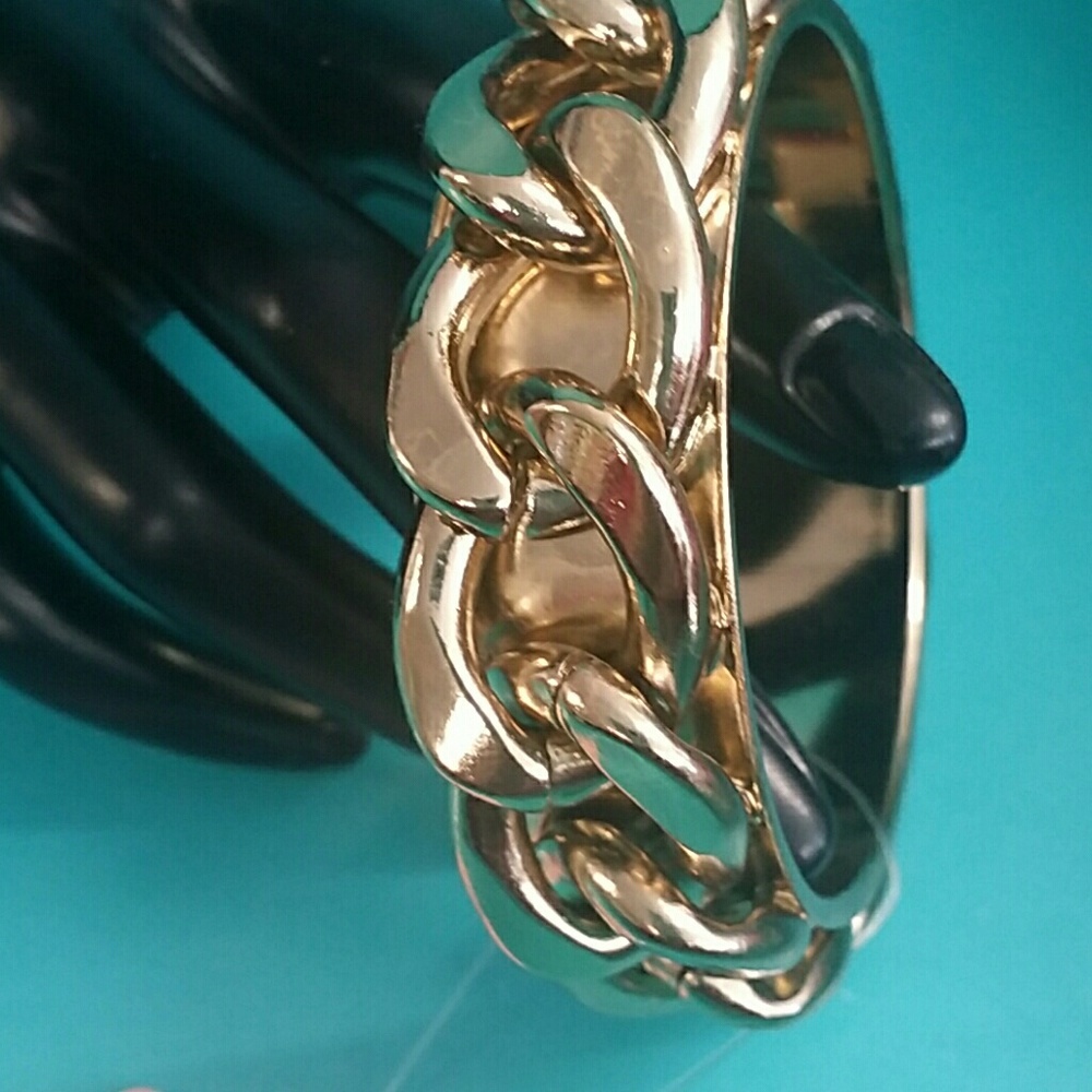 Charming Charlie solid gold bracelet